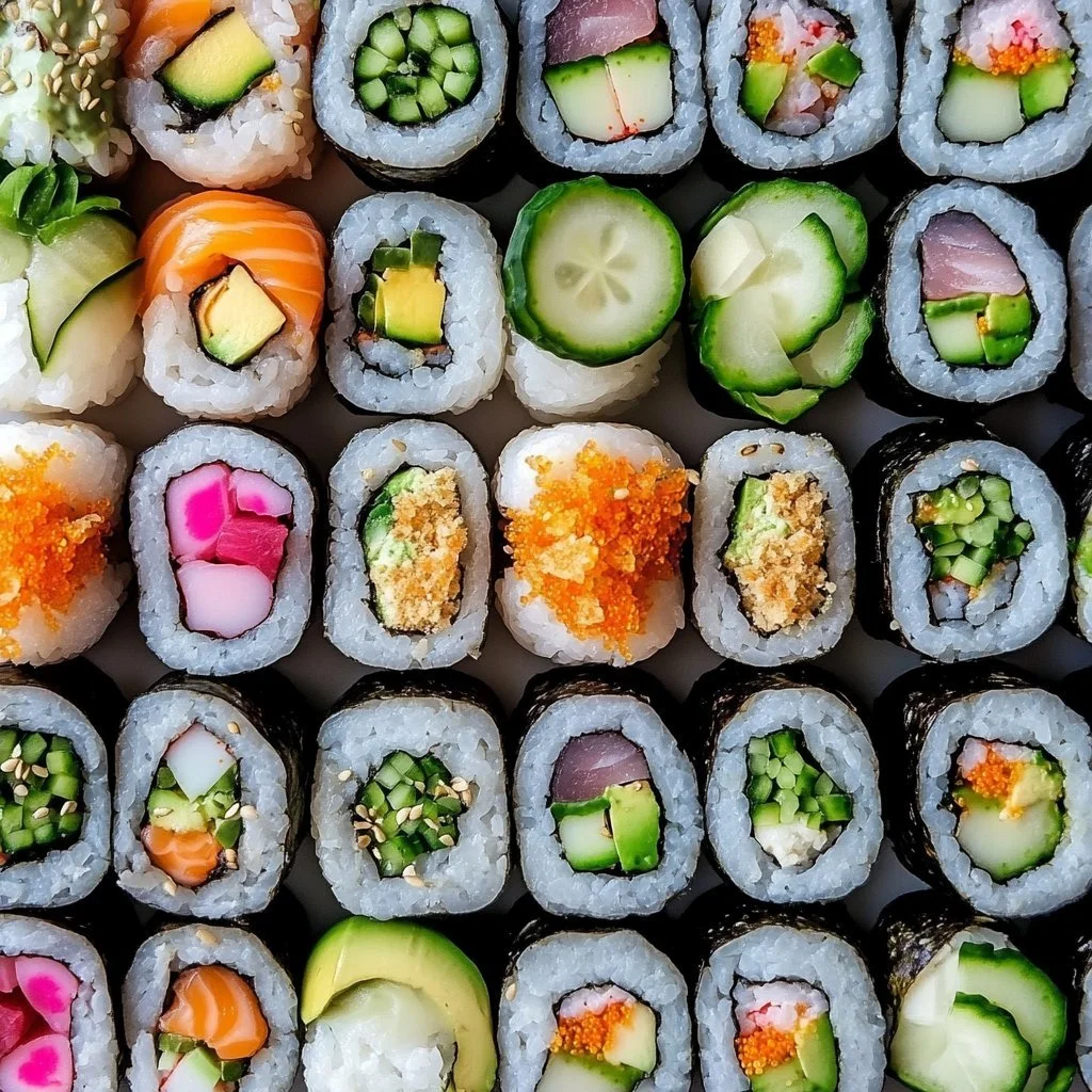 19 einfache Sushi-Rezepte ohne Meeresfrüchte für jeden Geschmack
