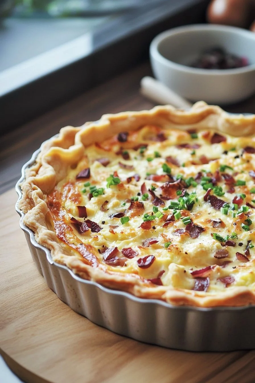 Blumenkohl-Zwiebel-Quiche