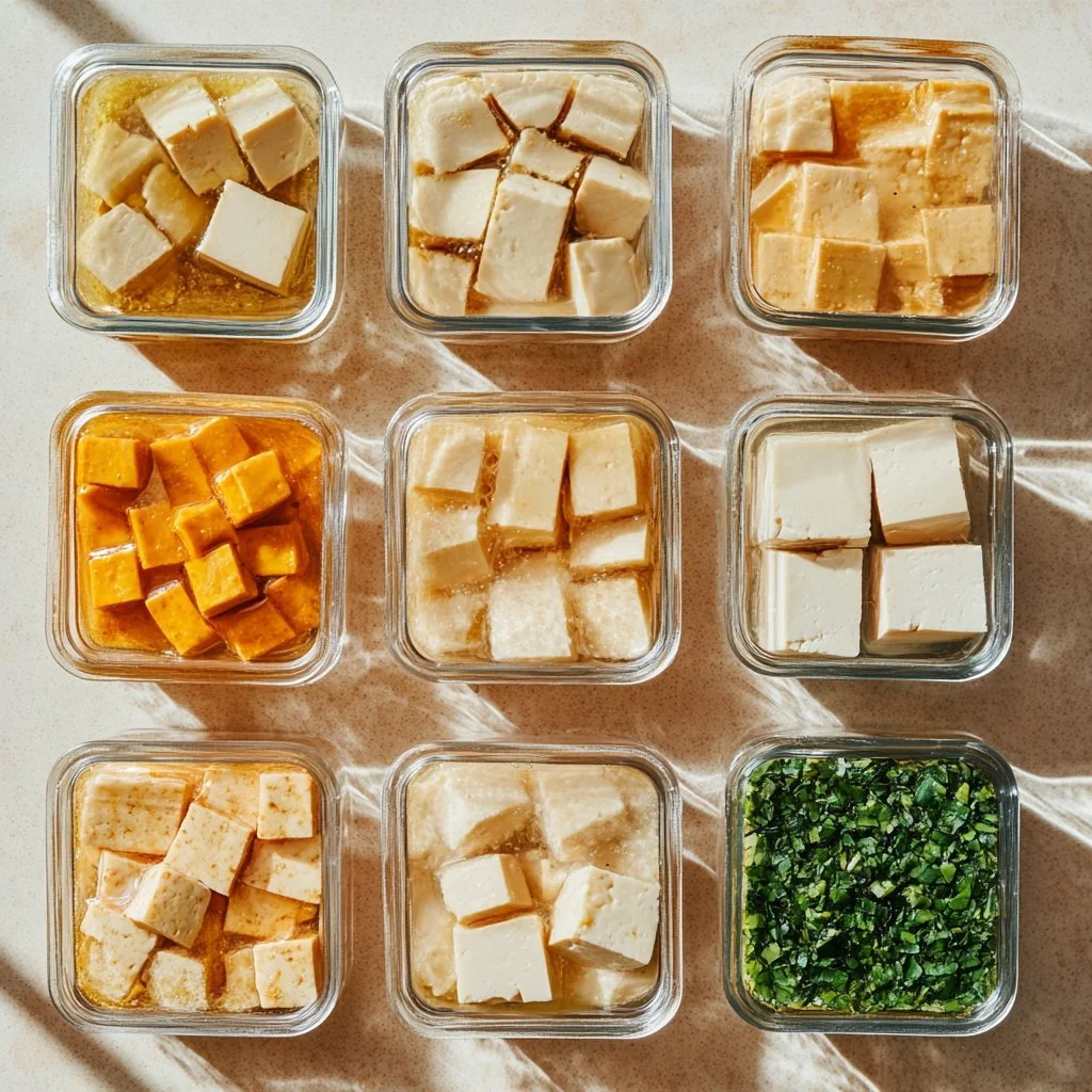 Einfache Tofu-Marinaden für leckere pflanzliche Gerichte