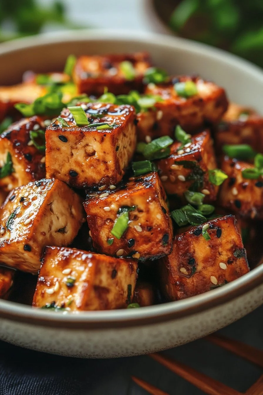 Einfache Tofu-Marinaden