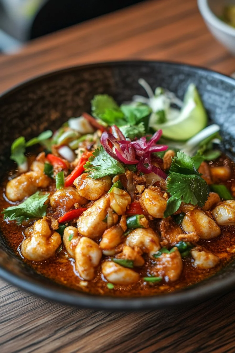 Klassisches thailändisches Straßenessen