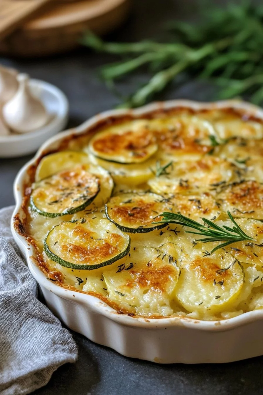 Kartoffel-Zucchini-Gratin