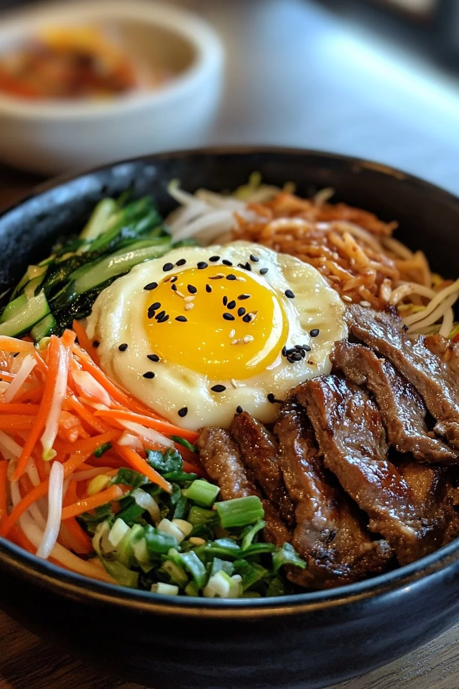 Einfaches Bibimbap