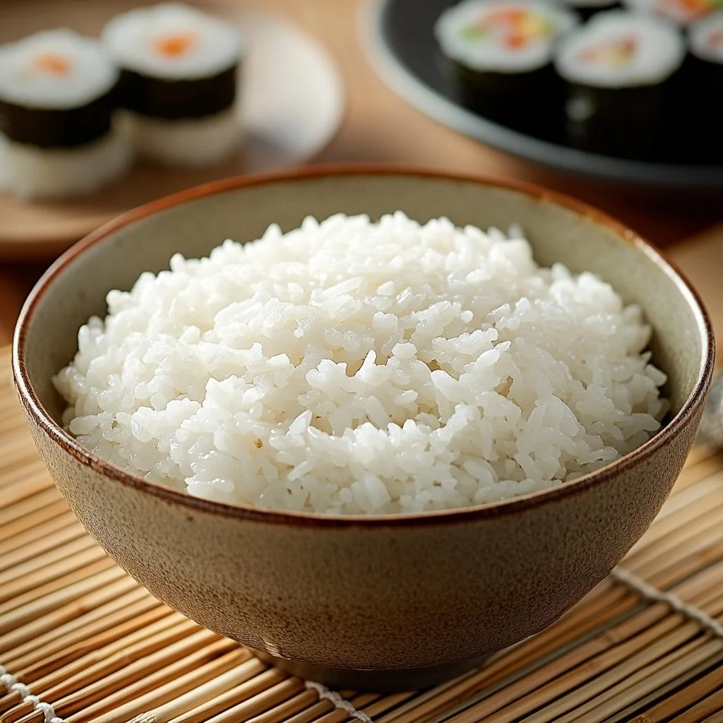 Sushi-Reis für die Zubereitung von schmackhaftem Sushi zu Hause