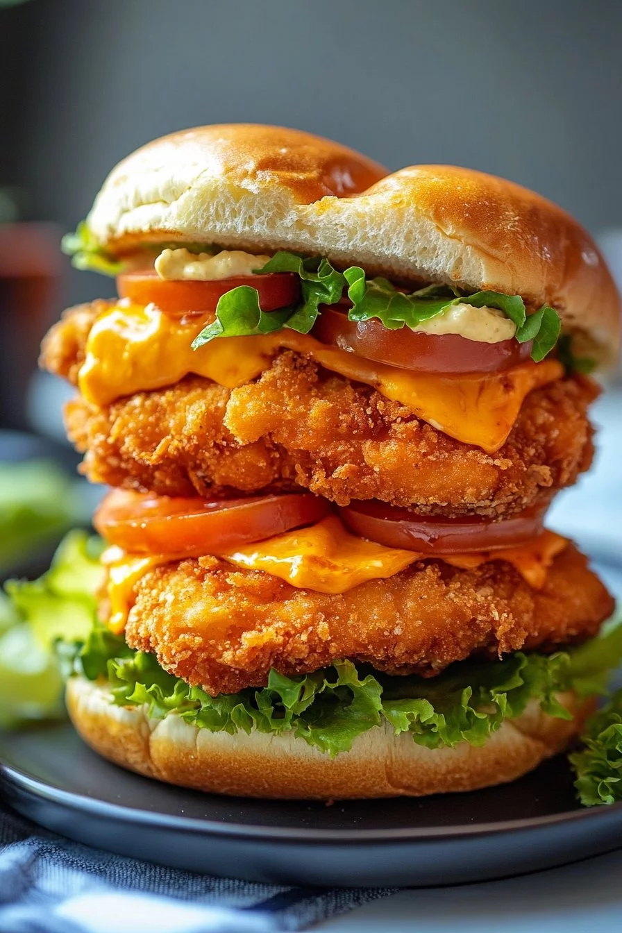 Panierte Sandwiches