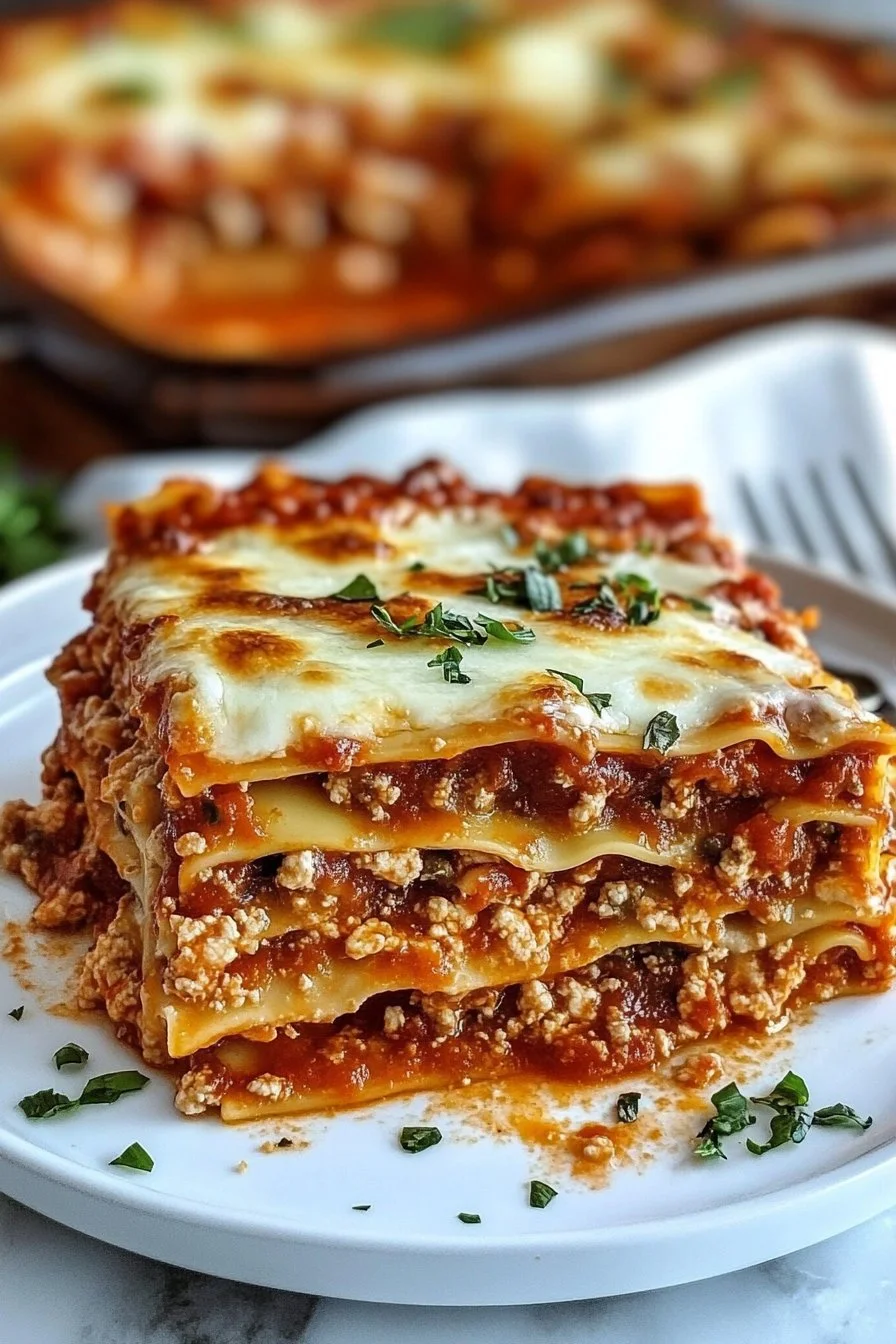 Einfache Lasagne: 7 Schichten tröstlichen Genusses