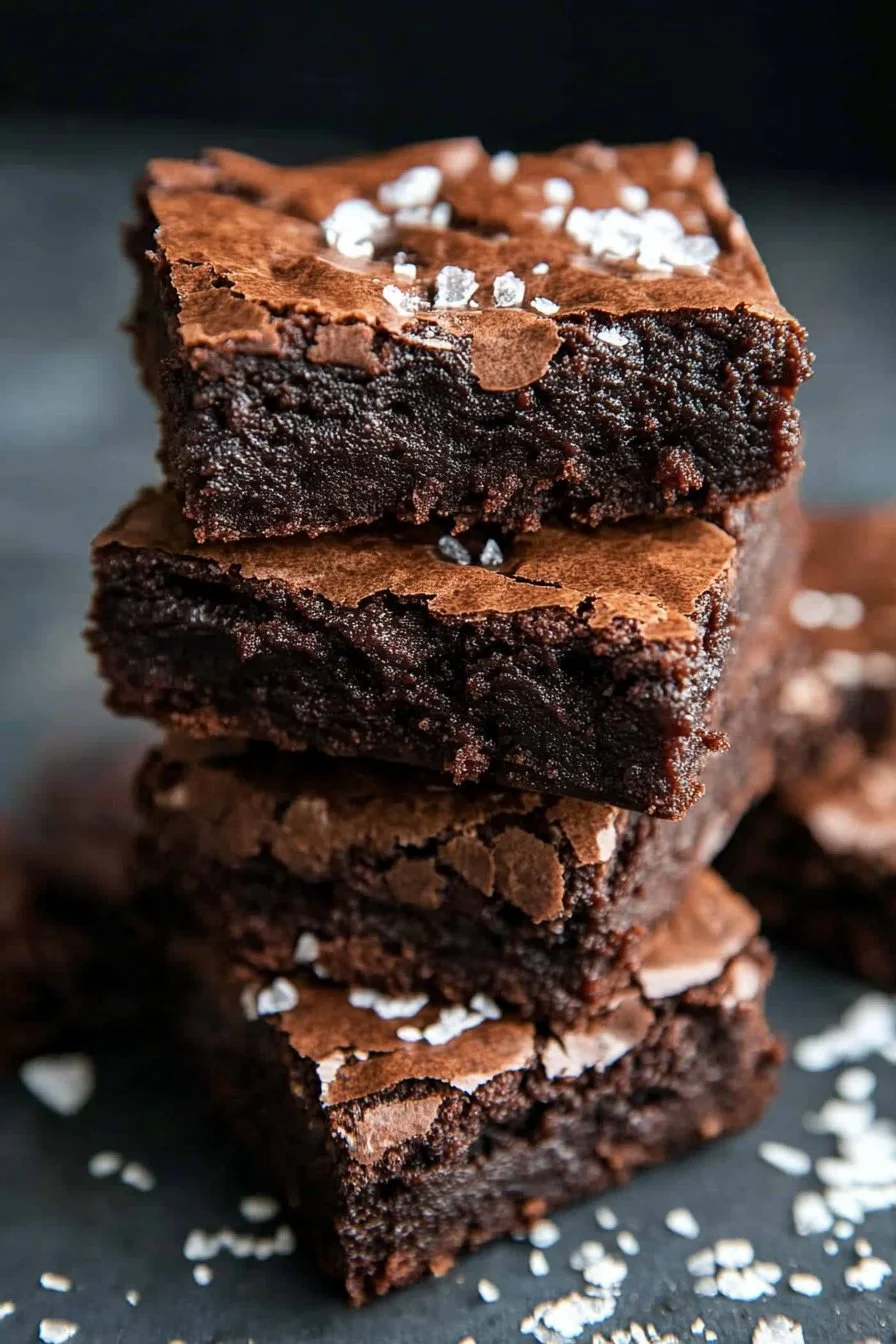 Eierlose Brownies