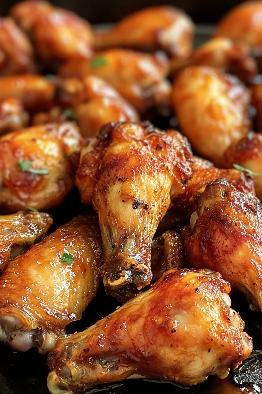 Knusprige Ofen-Hühnchenflügel