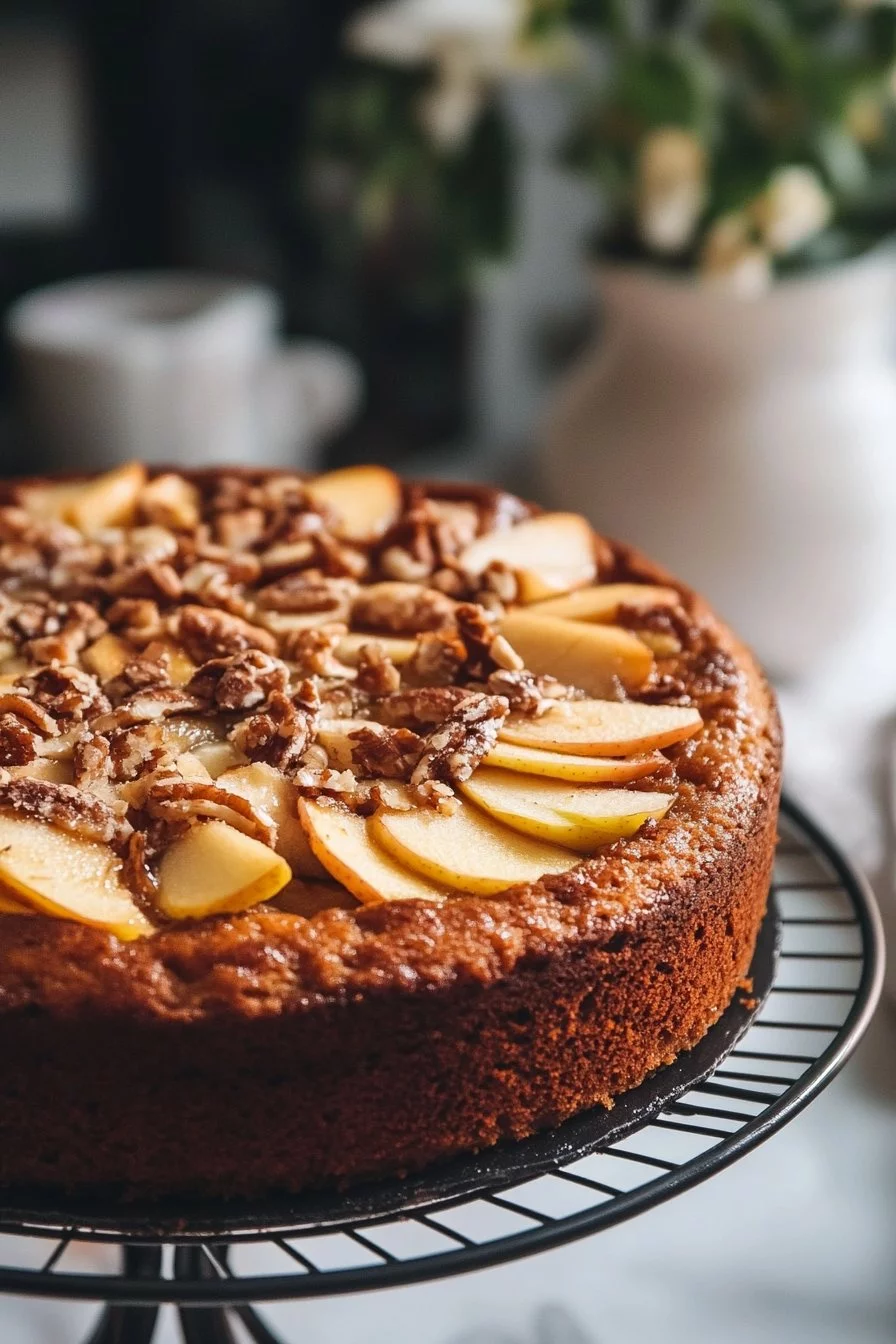 Einfache Apfeltorte