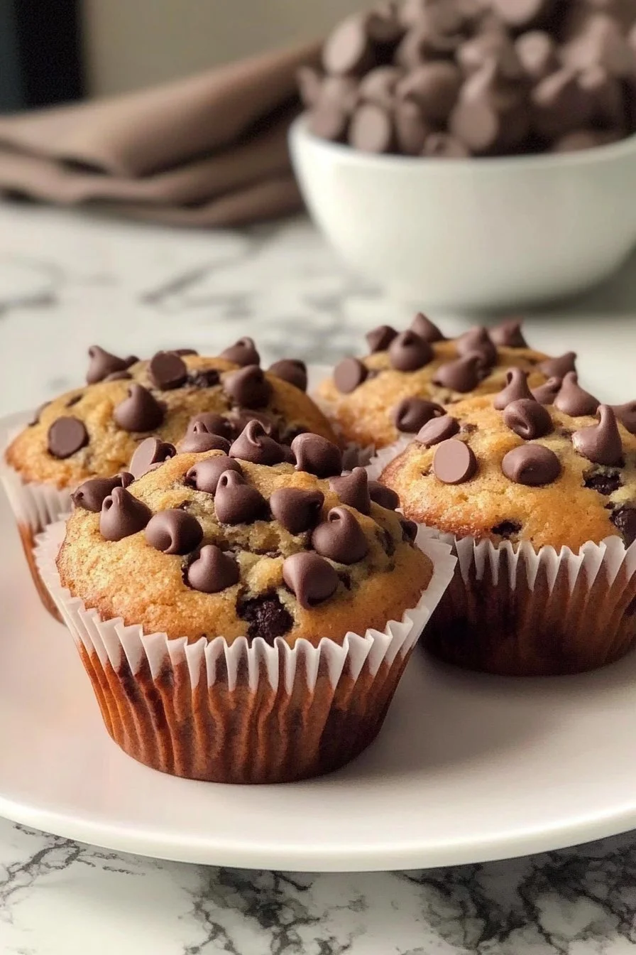 Schokoladenstückchen-Muffins