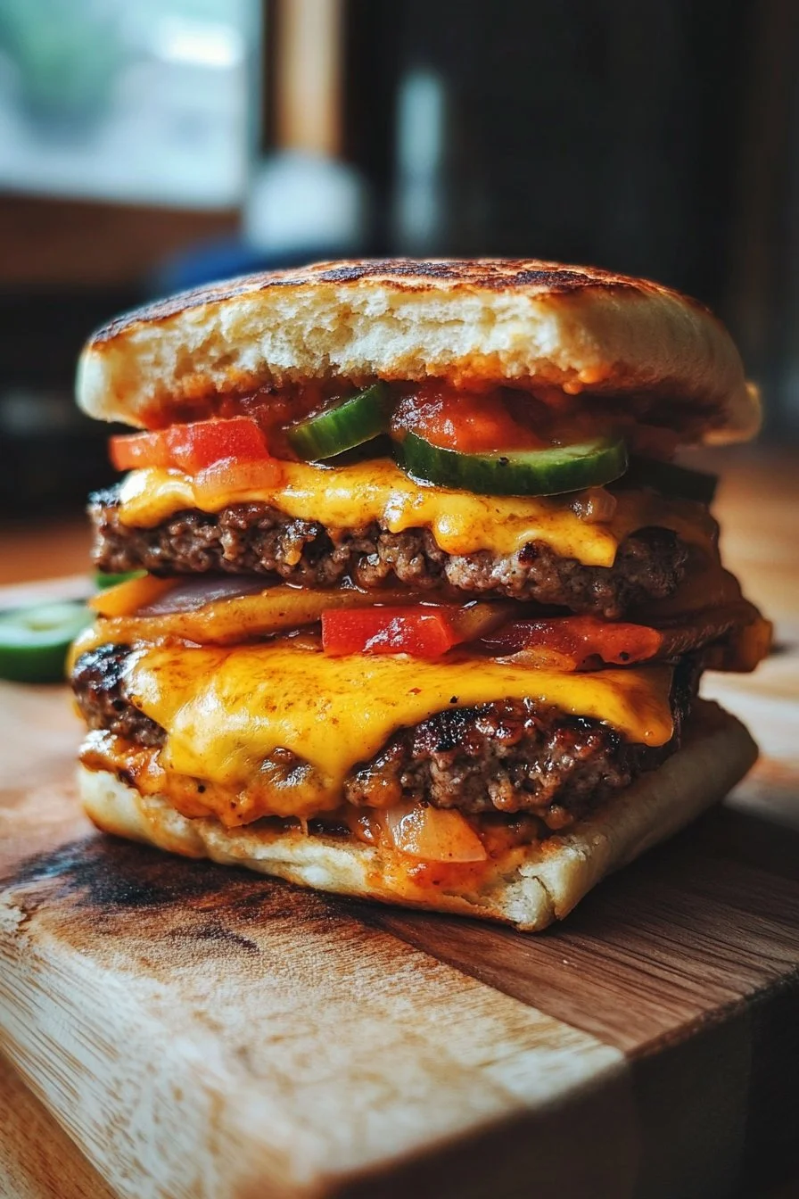 Hamburger Quesadilla