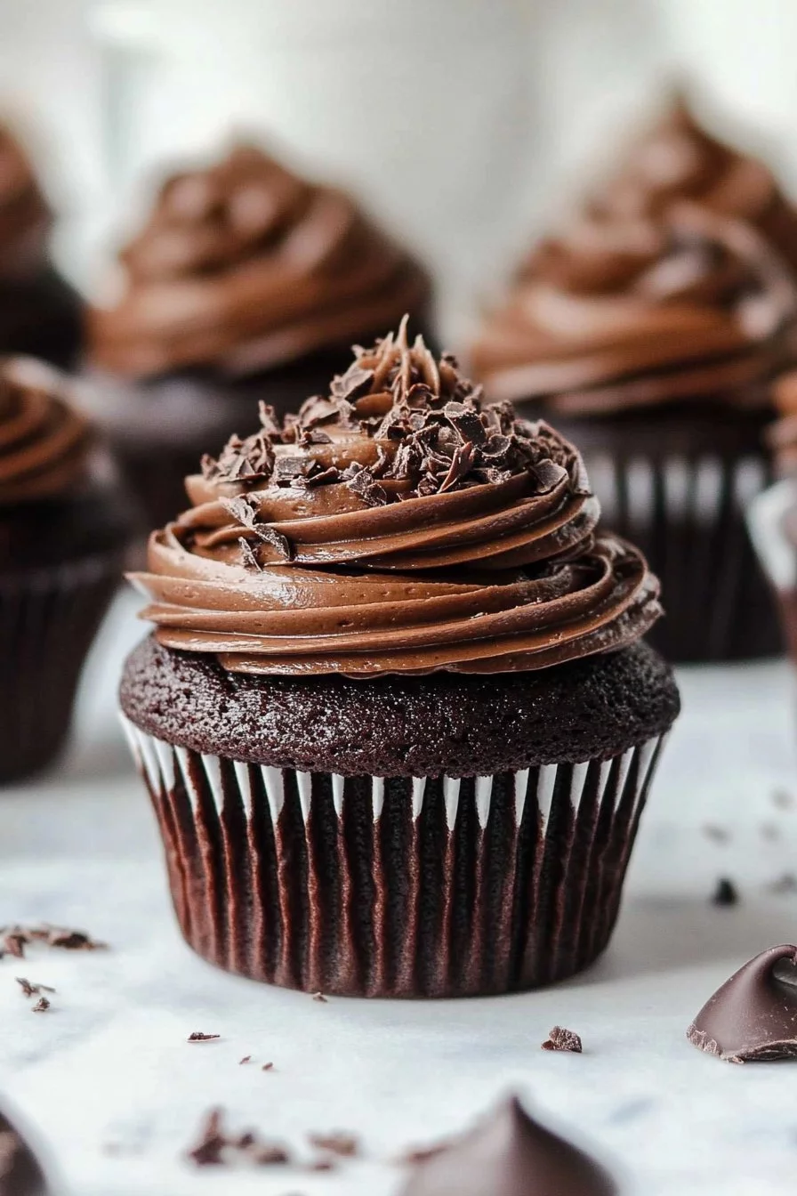 Schokoladen-Cupcakes