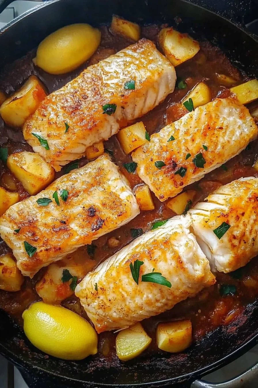 Rezept für gebratenen Fisch