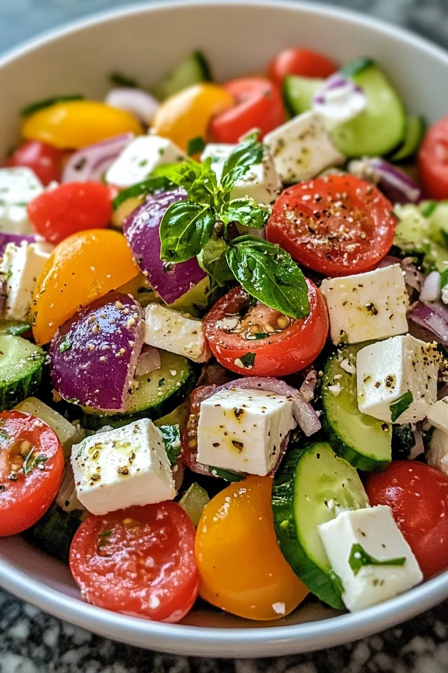 Klassischer Griechischer Salat