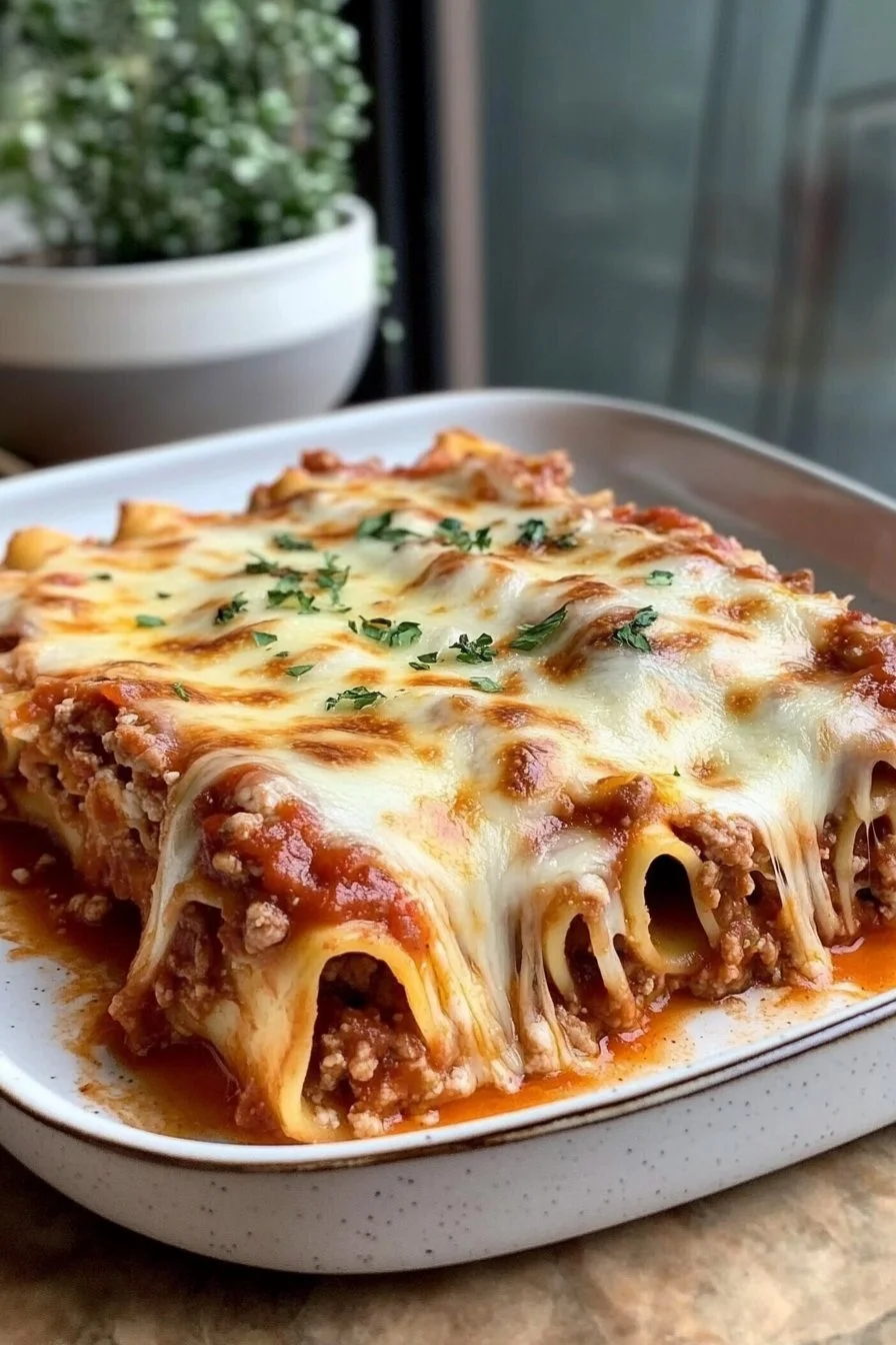Lasagne-Röllchen