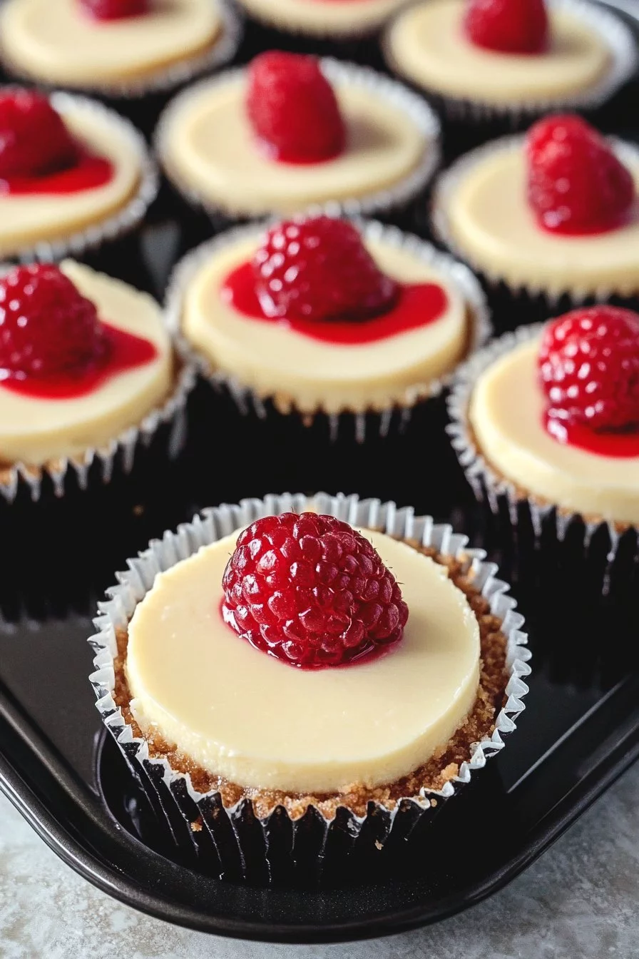 Mini-Käsekuchen aus kleiner Menge