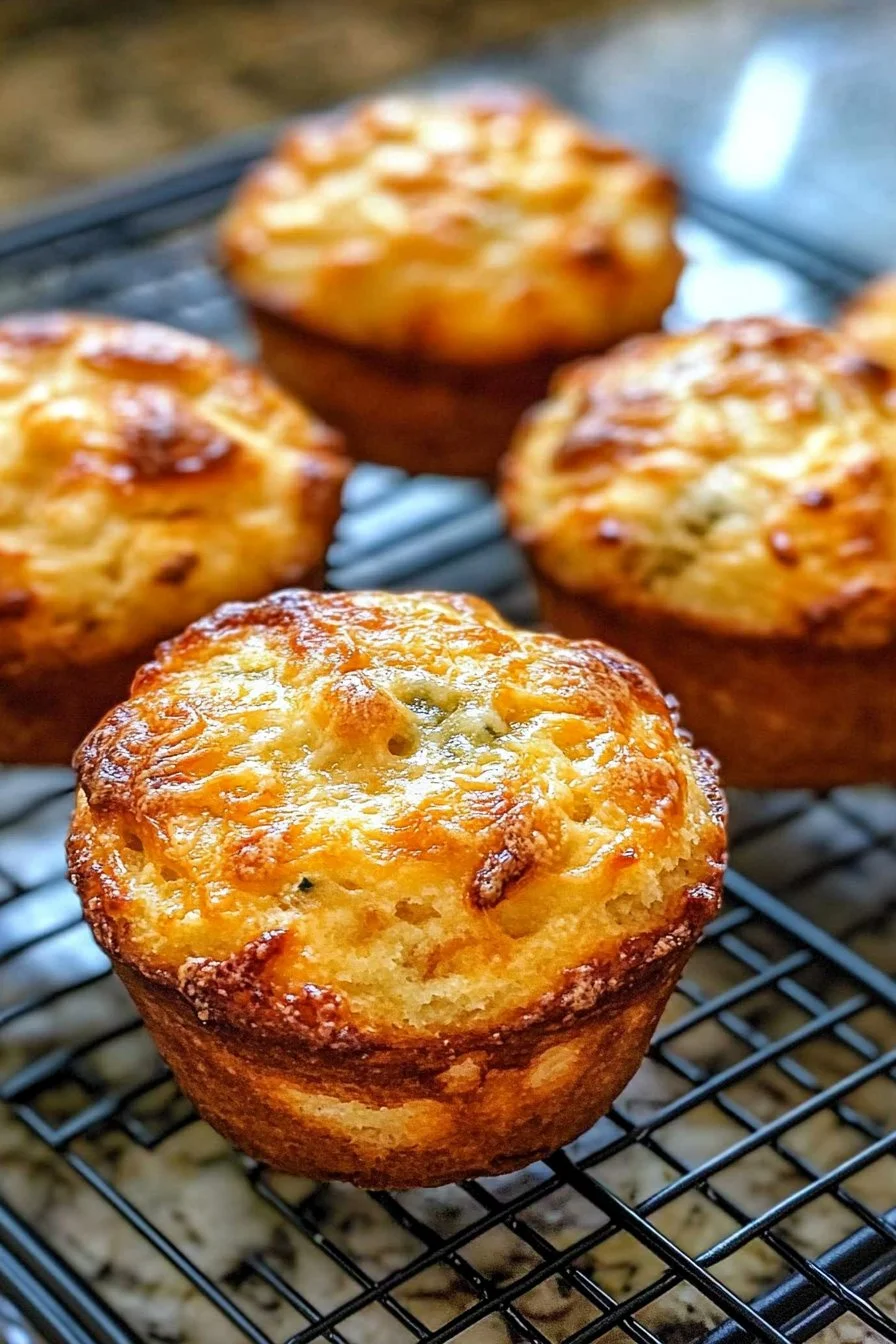 Herzhafte Käsemuffins