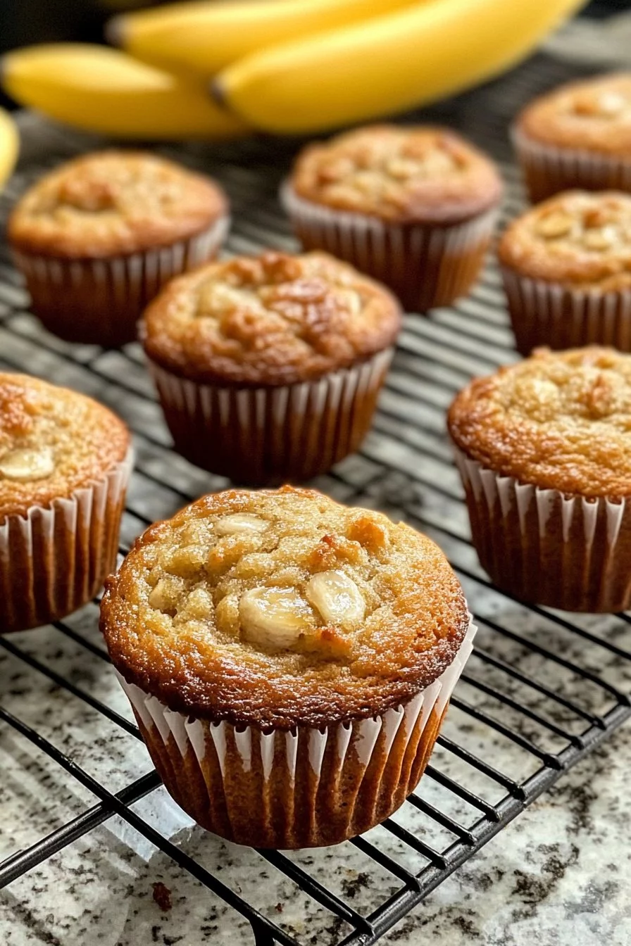 Feuchte Bananen-Muffins