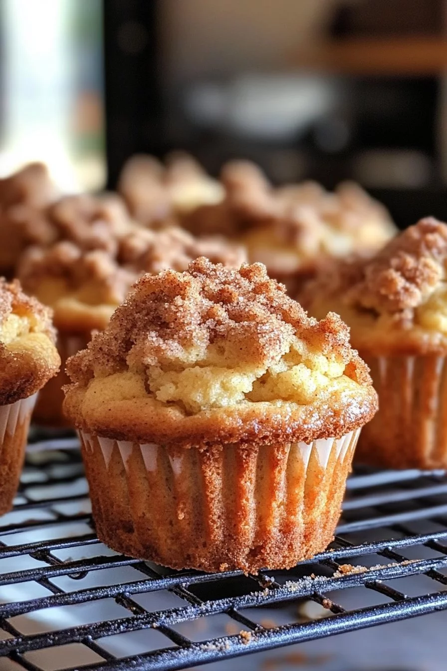 Apfel-Zimt-Muffins mit Streusel