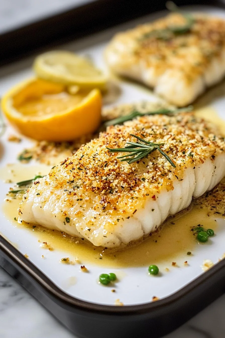 Basa-Fisch mit Parmesan-Kruste