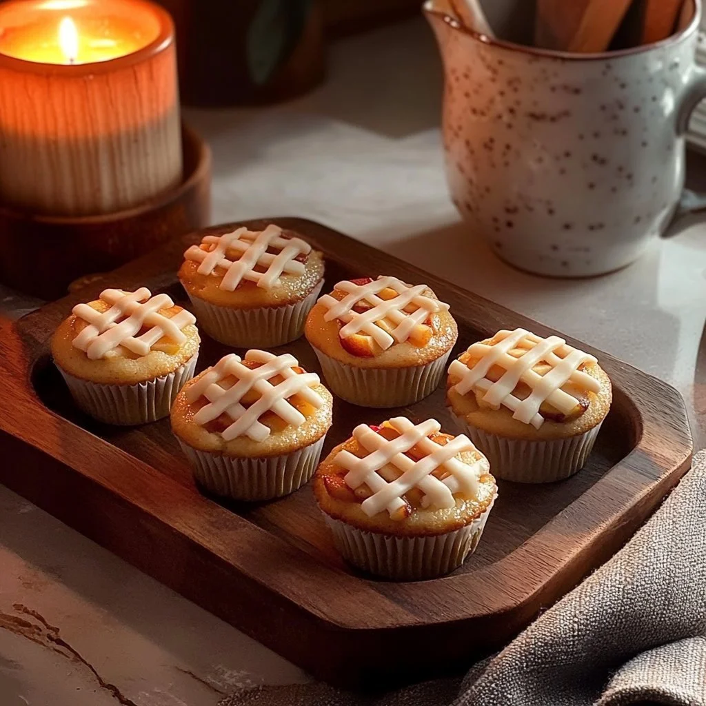 Apfelkuchen-Magdalenas mit frischen Äpfeln und Zimt, ideal zum Genießen.