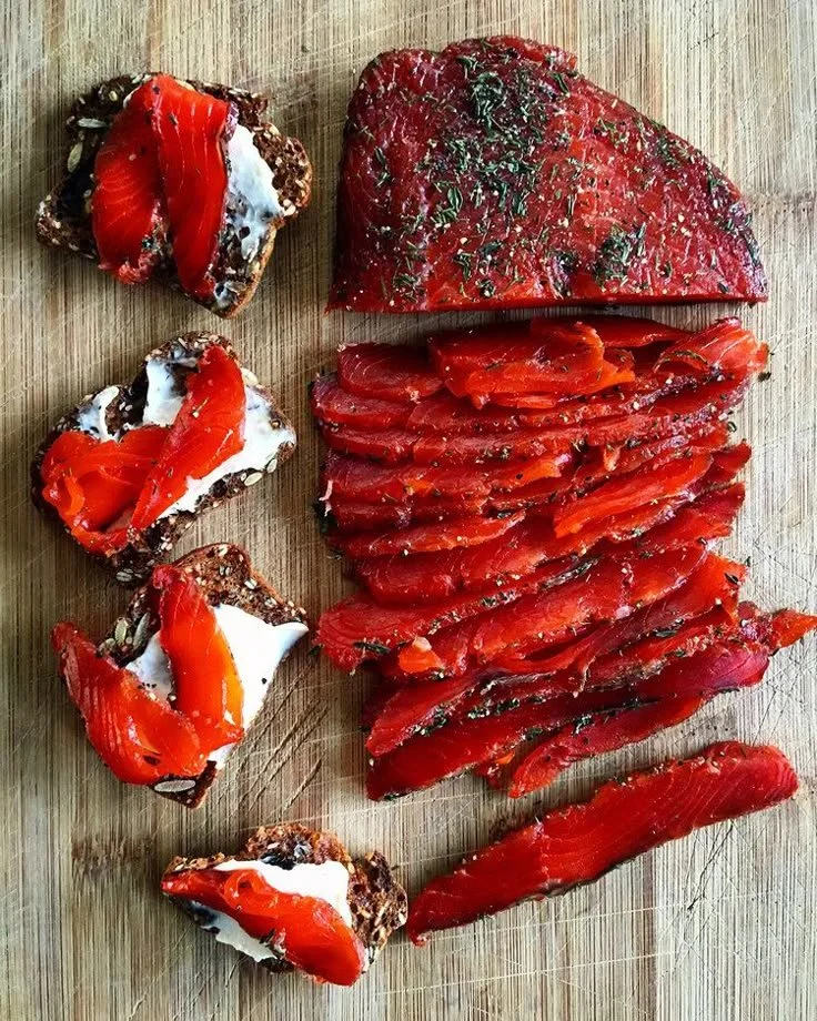 Gravlax aus Wildlachs aus BC