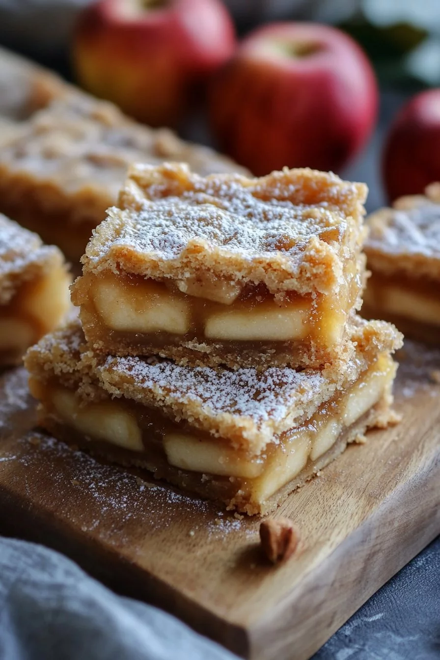 Apfelkuchenriegel