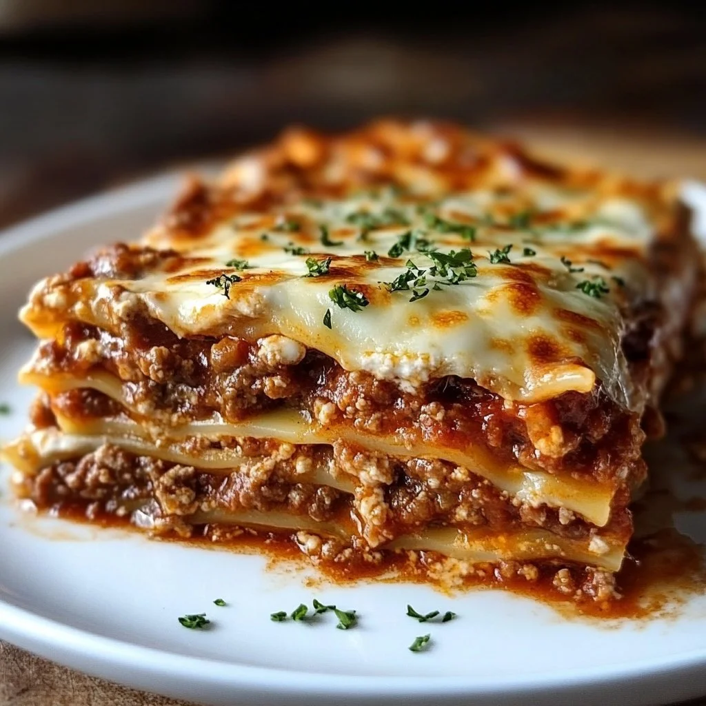 Einfache Lasagne mit 7 Schichten für tröstlichen Genuss