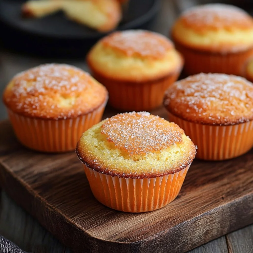 Einfache Magdalenas – spanische Muffins frisch gebacken