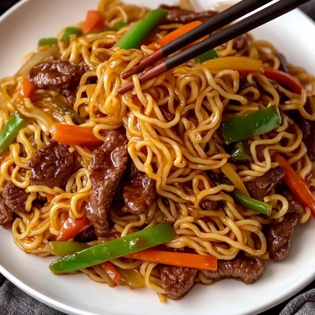 Schüssel mit köstlichen Fideos und frischen Zutaten