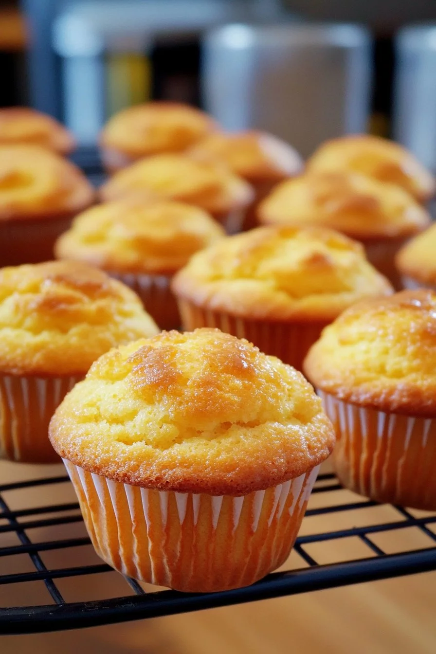 Orangen-Schaum-Muffins