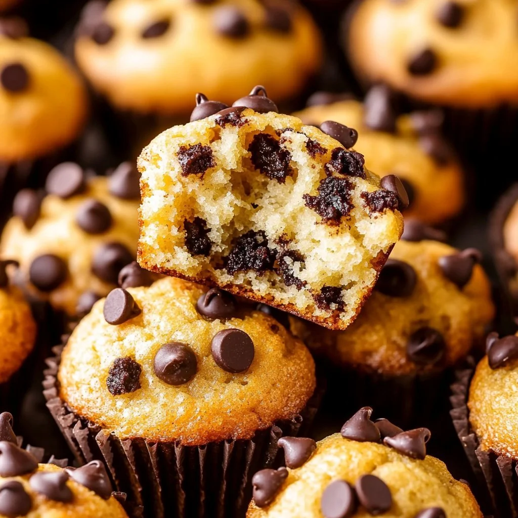 Leckere Mini-Schokoladenmuffins auf einem Teller, ideal für Naschkatzen.