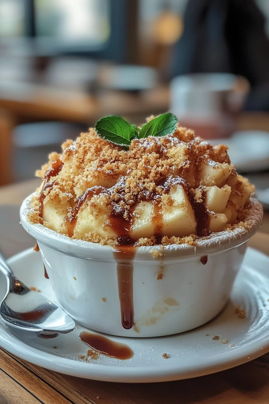 Apfel-Crumble