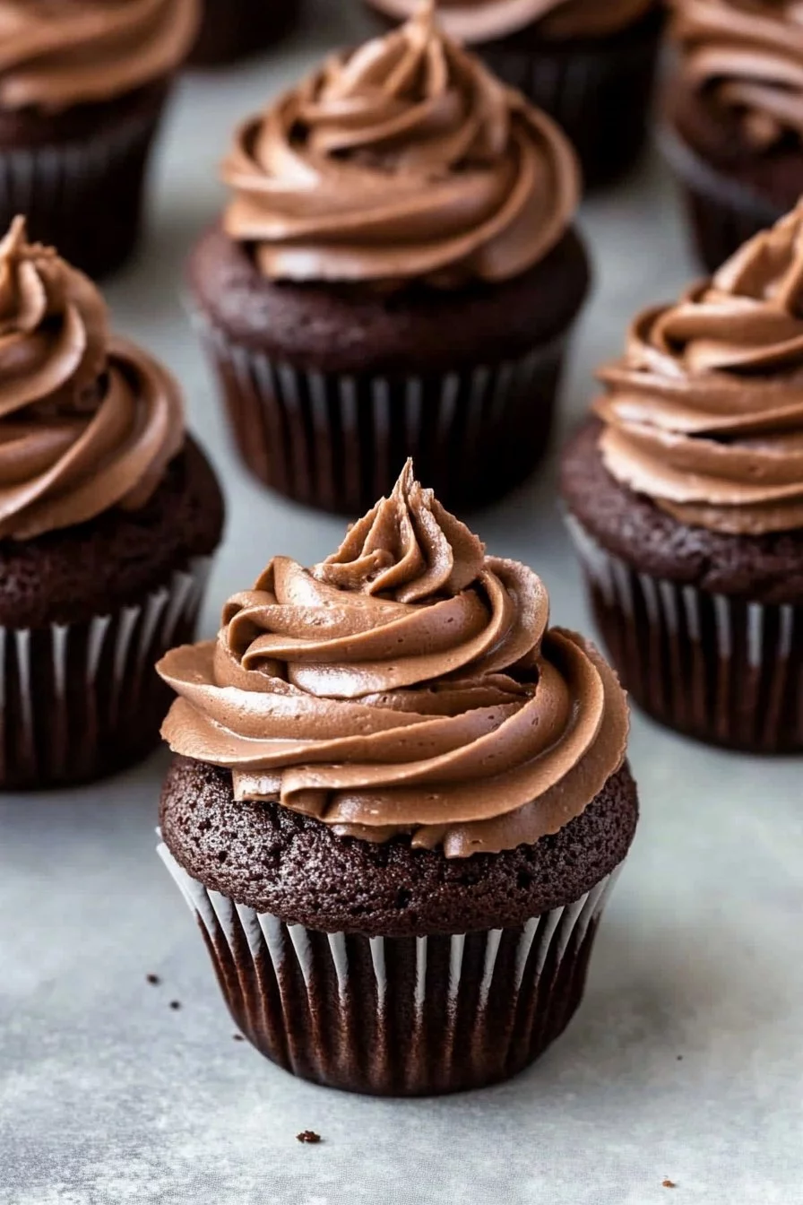 Schokoladen-Cupcakes