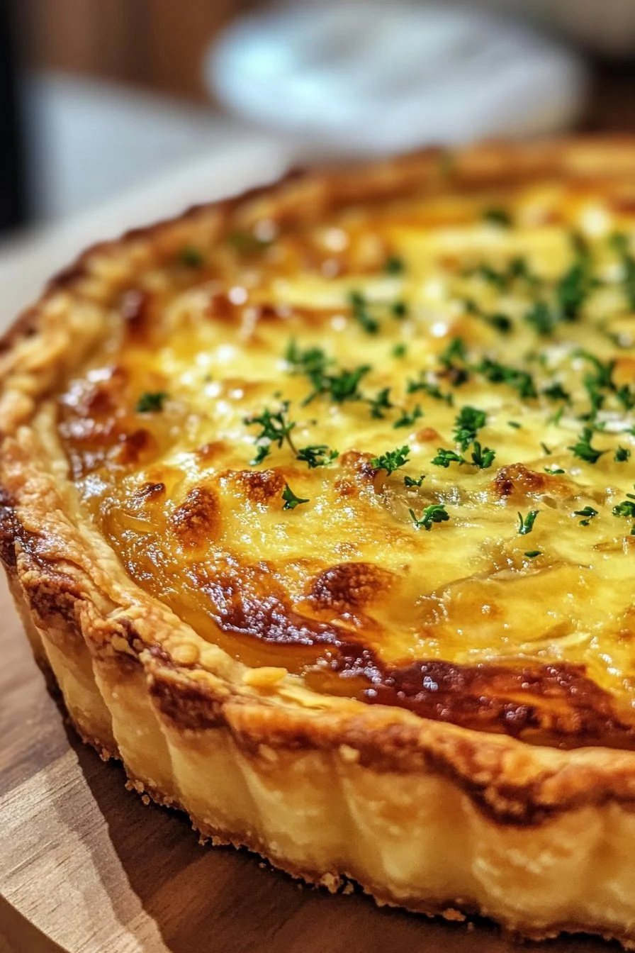 Französischer Zwiebelkuchen