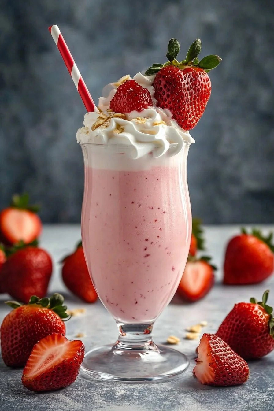 Erdbeer-Milchshake