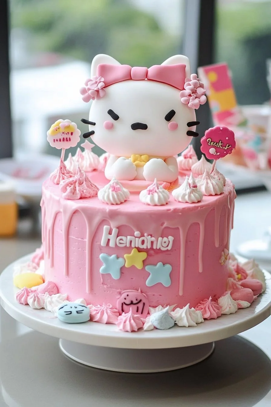 Geburtstagstorte von Hello Kitty