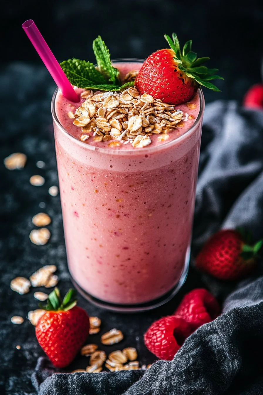 Hafer-Smoothies für das Frühstück