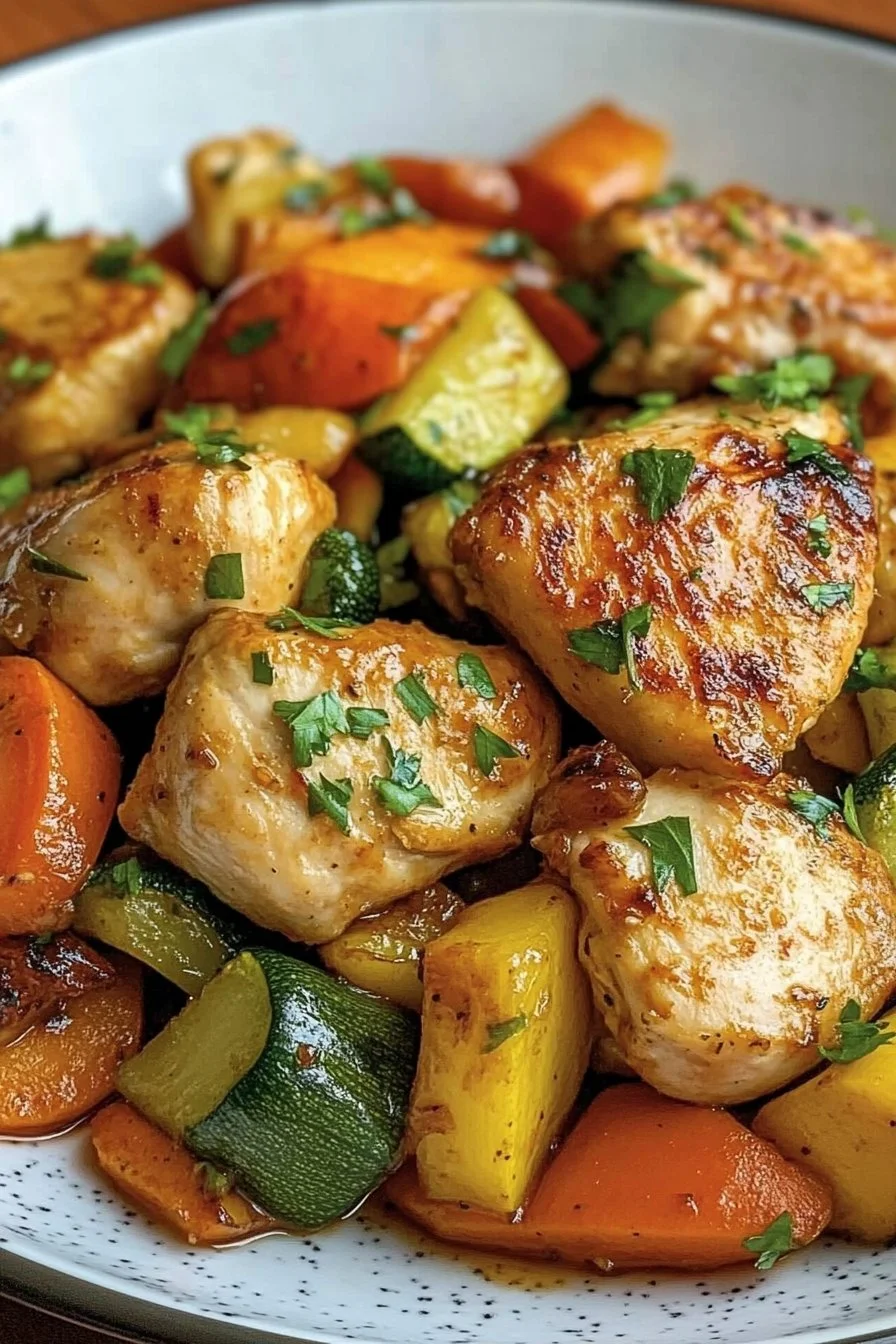 Hähnchen mit Gemüse Rezept