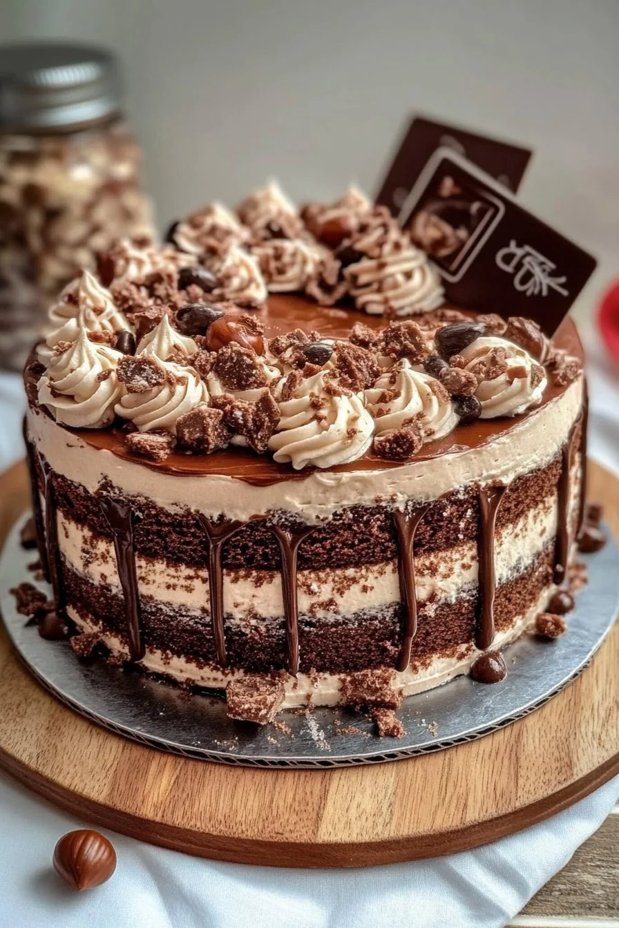 Haselnuss-Kinder-Bueno-Torte