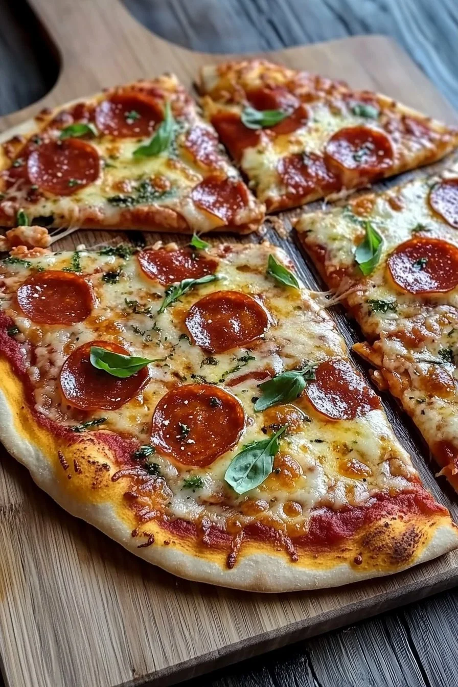Hausgemachte Pizza