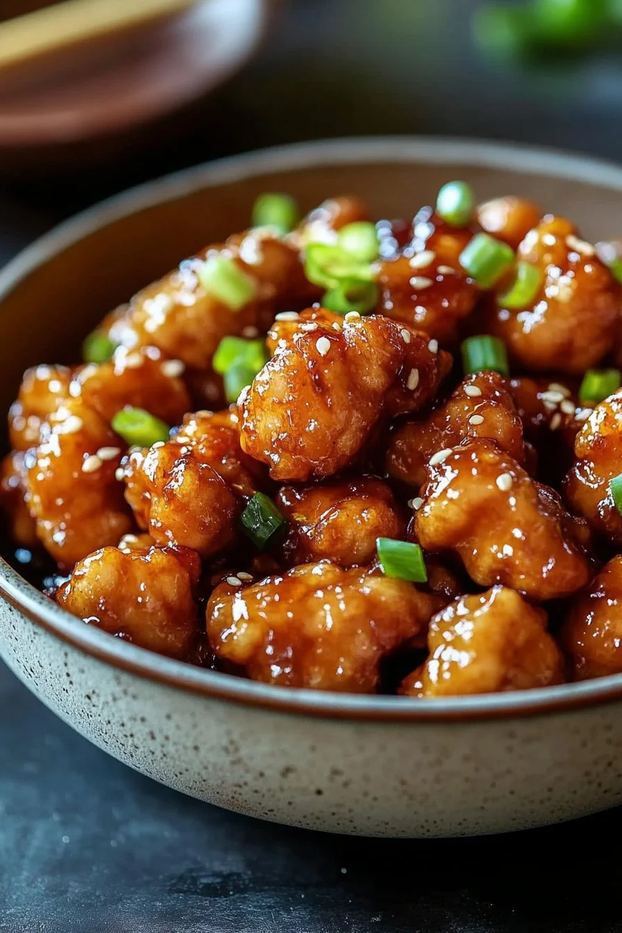 Honig-Hühnchen im chinesischen Stil