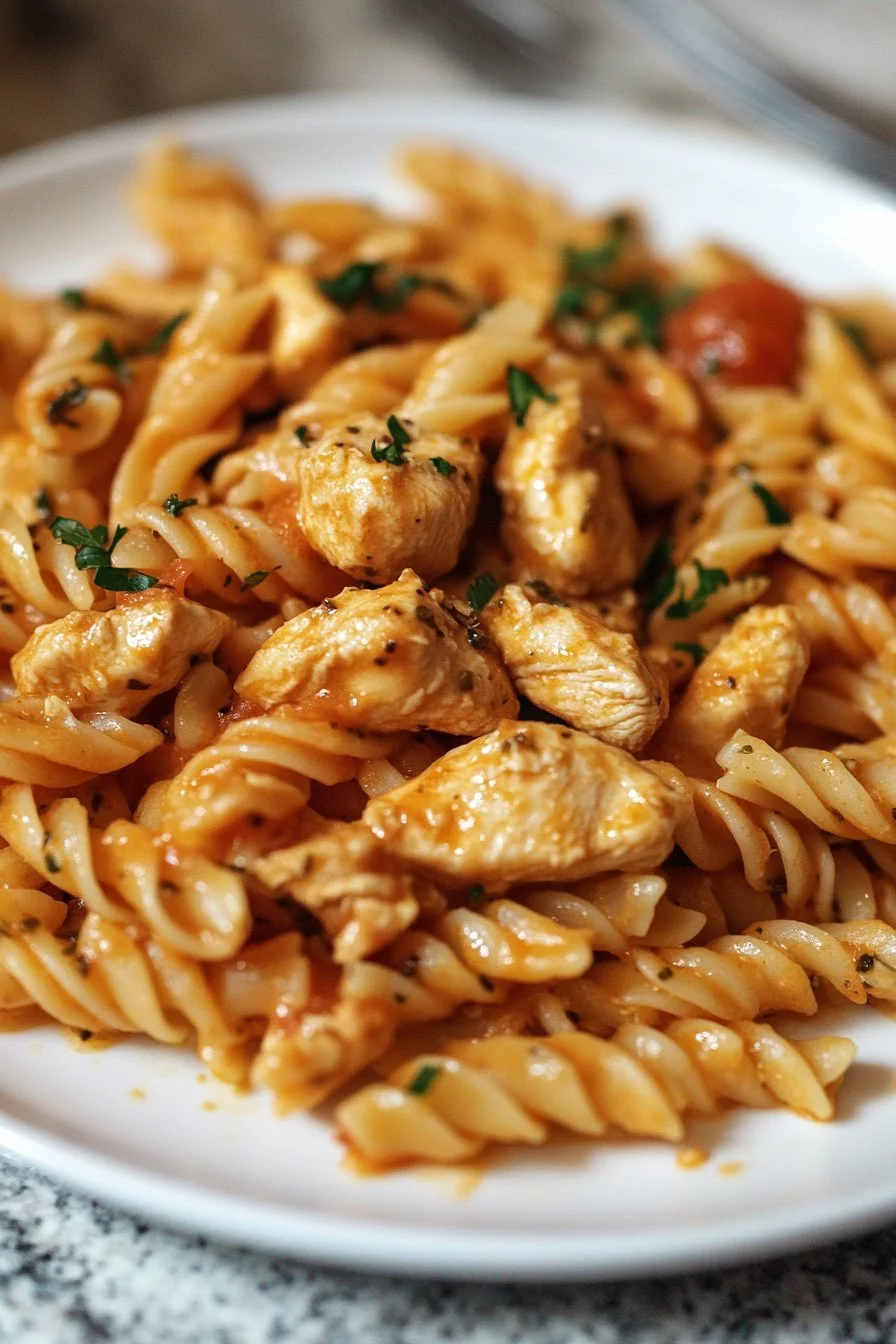 Hühnchen-Pasta, um mich zu heiraten