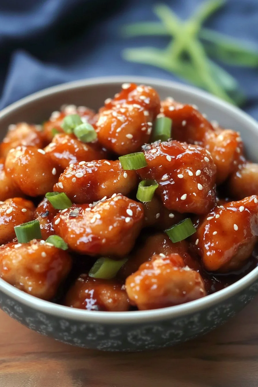 Knuspriges süß-saures Hähnchen