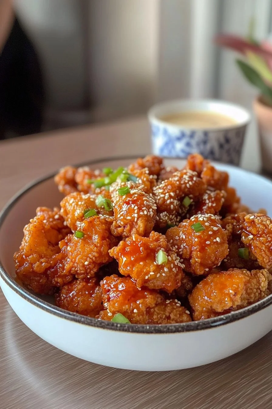 Koreanisches Frittier-Hühnchen (Ultra Knusprig)