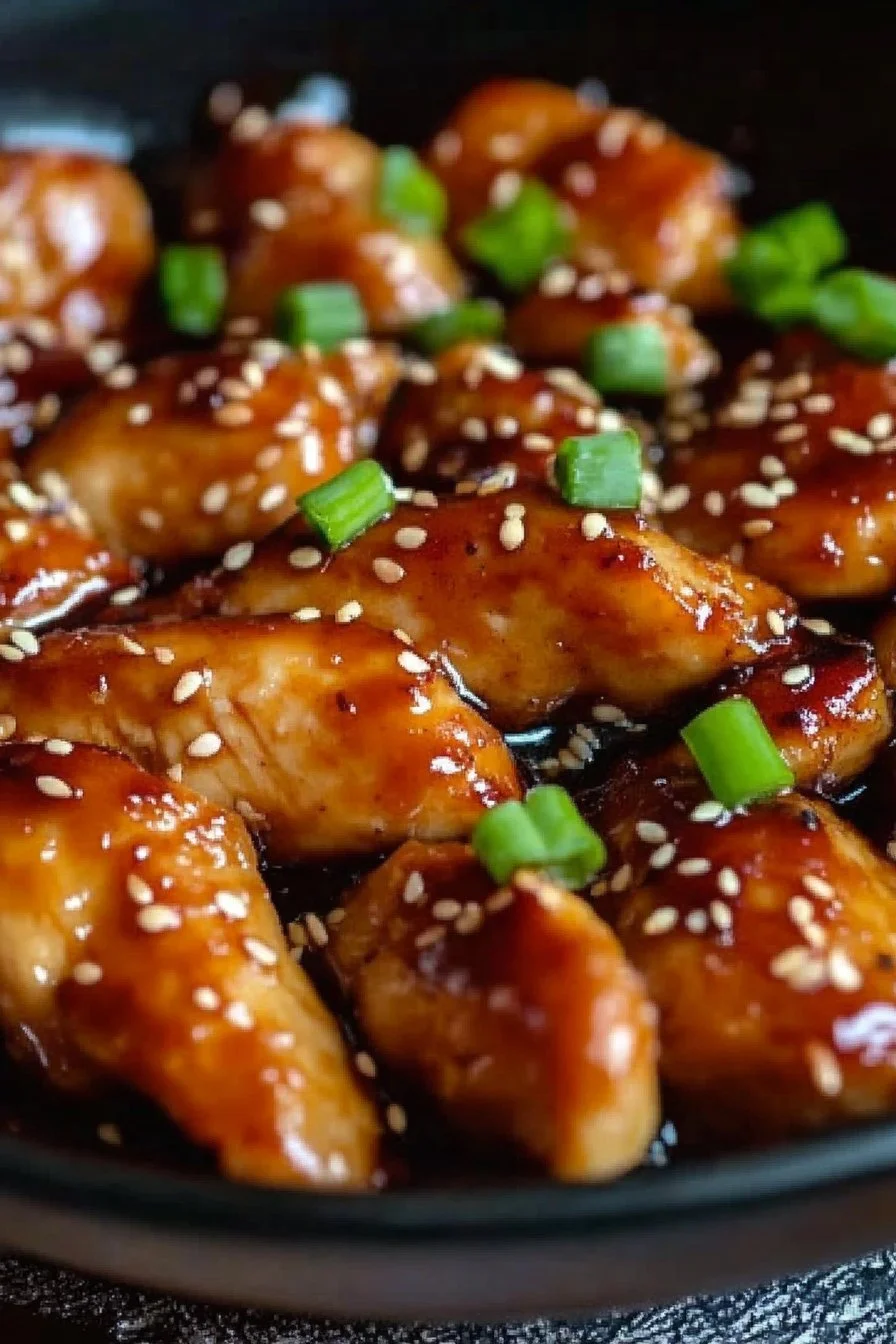 Leckeres Teriyaki-Hähnchen