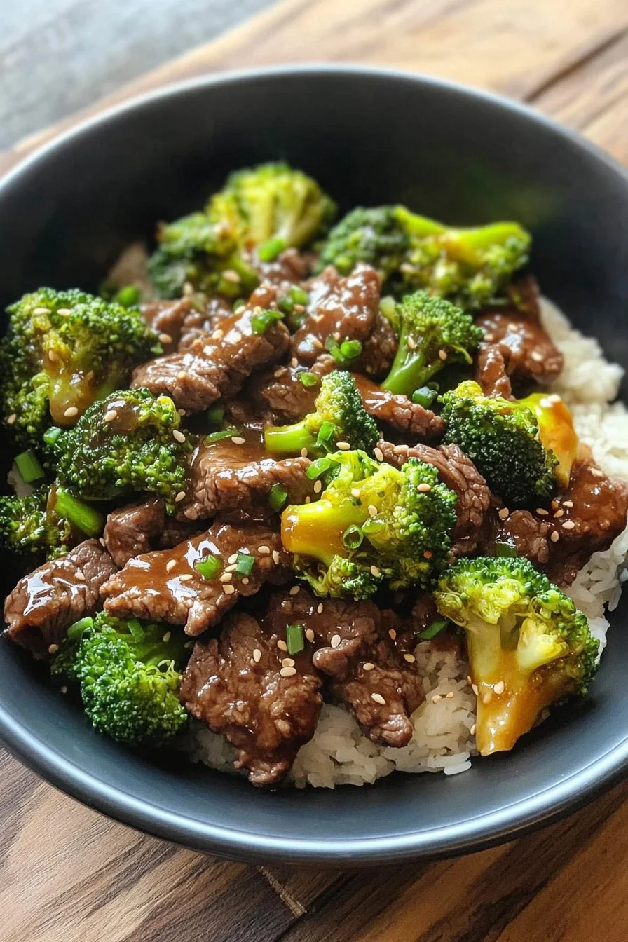 Rinderbraten mit Brokkoli