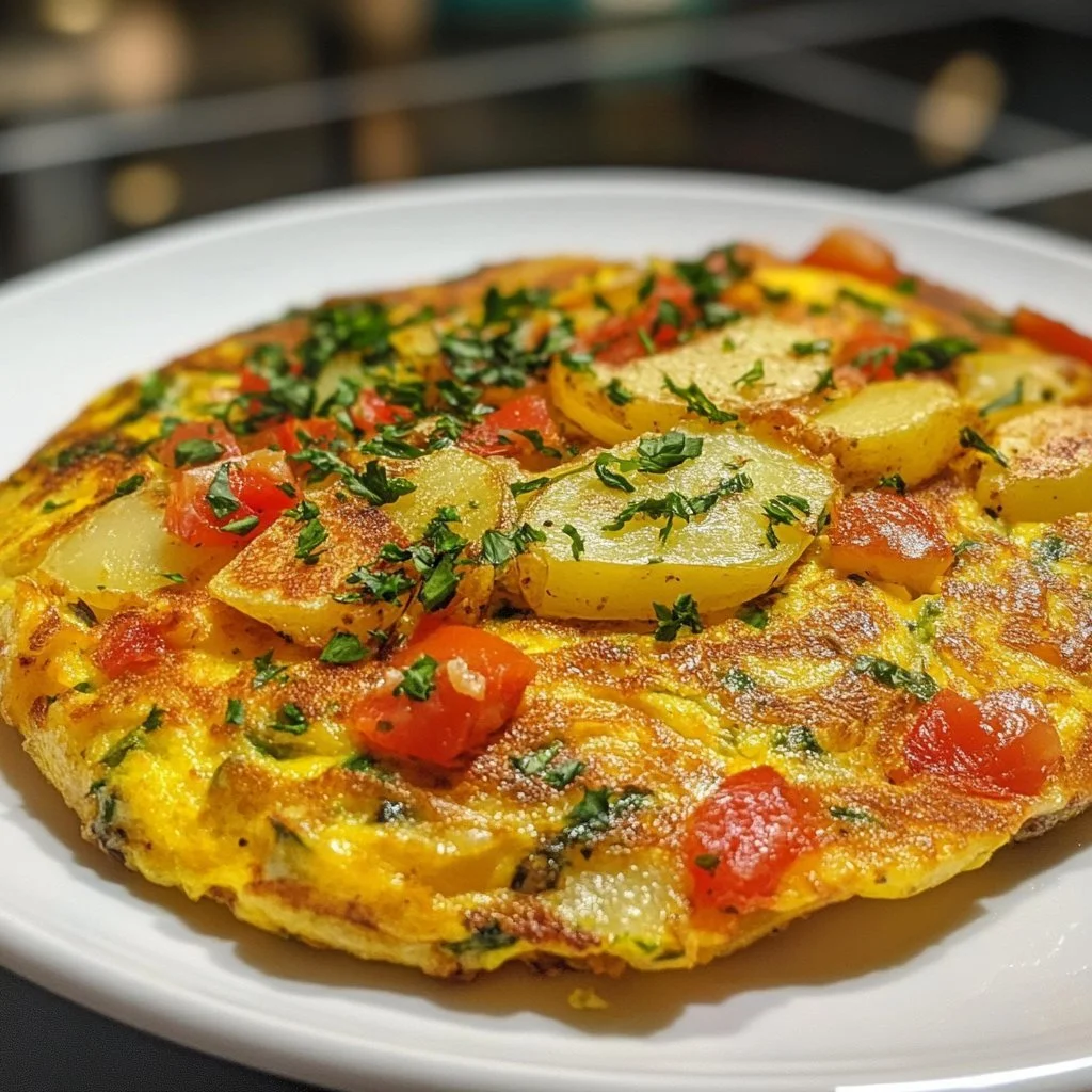 Aardappeltortilla Express - Snel en eenvoudig recept voor een smakelijke aardappeltortilla.