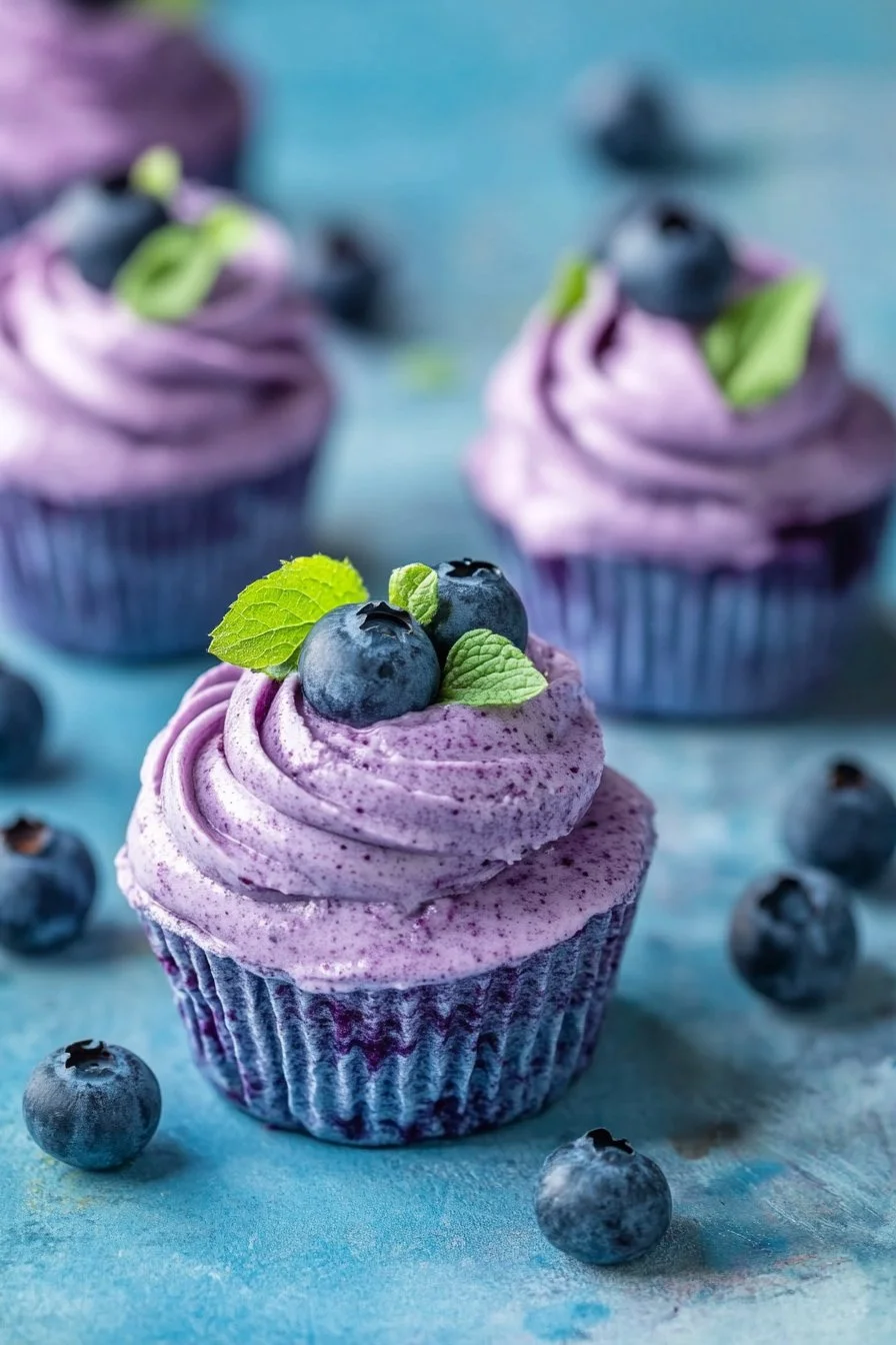 Blaubeer-Griechischer Joghurtbissen