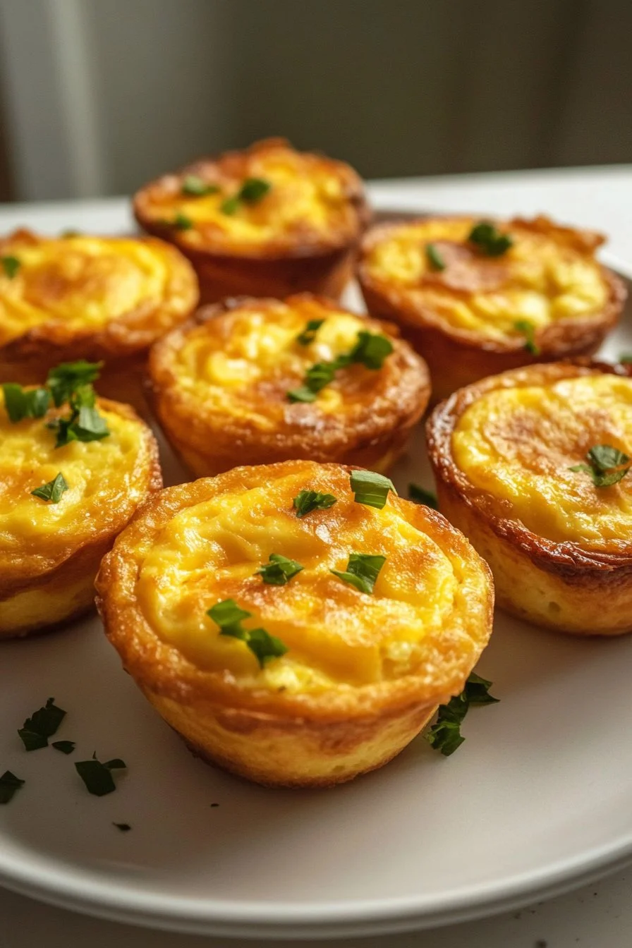 Eiermuffins zum Frühstück